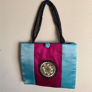 Elegant Multicolor Tote Bag